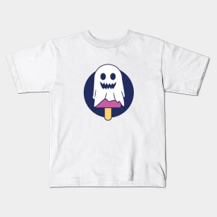 cute ice cream ghost Kids T-Shirt